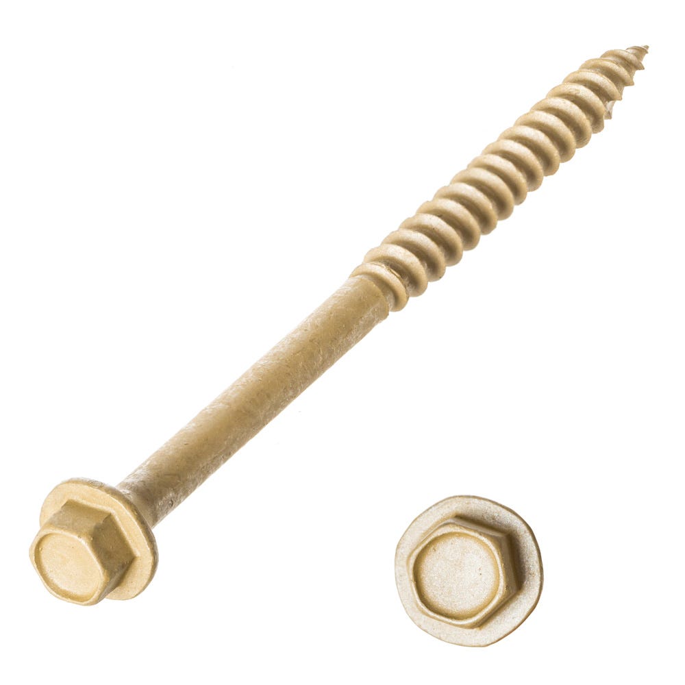 Speed Pro 6.7 x 100mm Hex Head Exterior Structural Screws Pack of 10