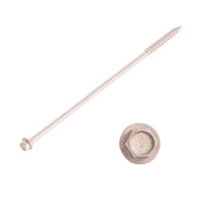 Speed Pro 6.7mm Diameter Hex Head Exterior Structural Screws Pack Of 10