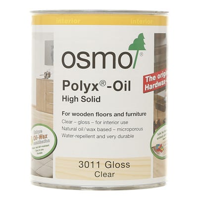 Osmo Polyx Original Hardwax Oil Clear Gloss 750ml
