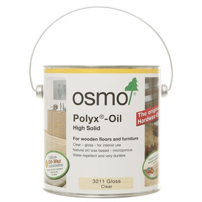 Osmo Polyx Original Hardwax Oil Clear Gloss 2.5L