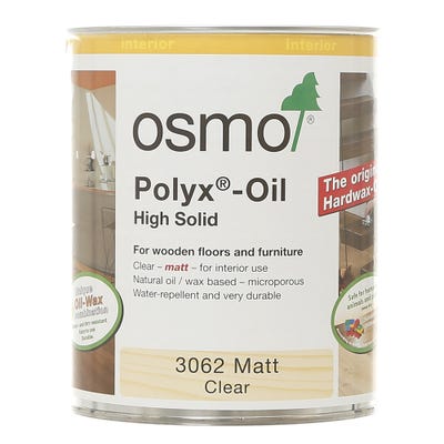 Osmo Polyx Original Hardwax Oil Clear Matt 750ml