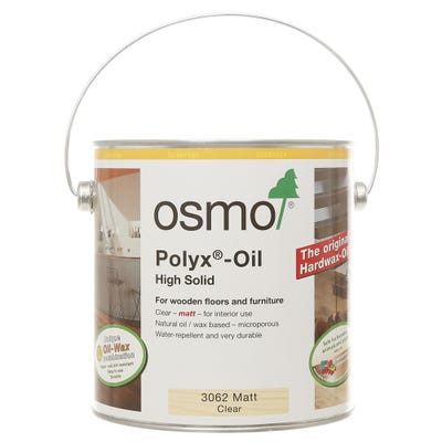 Osmo Polyx Original Hardwax Oil Clear Matt 2.5L
