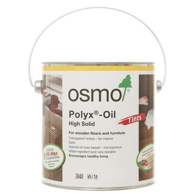Osmo Polyx Hardwax Oil Tint White 2.5L