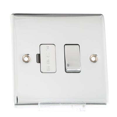 BG 13A Switched Fused Spur Unit Polished Chrome NPC50