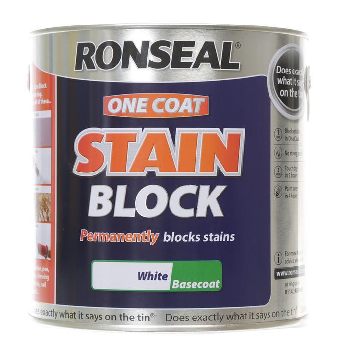 Ronseal One Coat Stain Block White