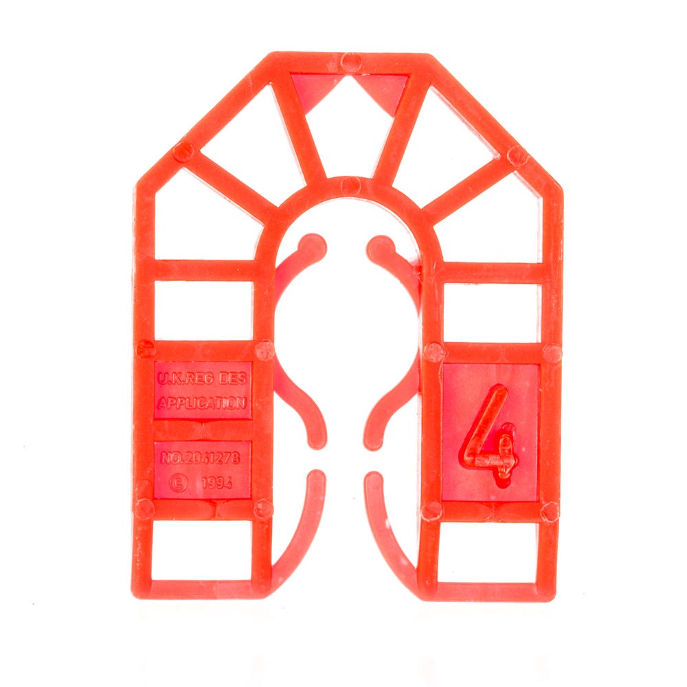 Speed Pro 4mm Red Packing Shim Pack of 20