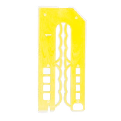 Speed Pro 1mm Yellow Frame Packers Pack of 10