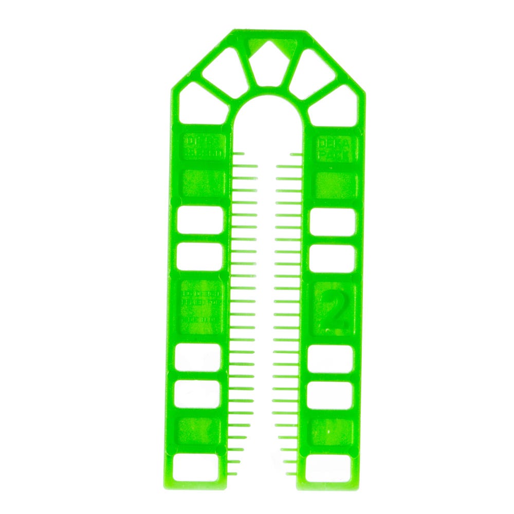 Speed Pro 2mm Green Frame Packers Pack of 10