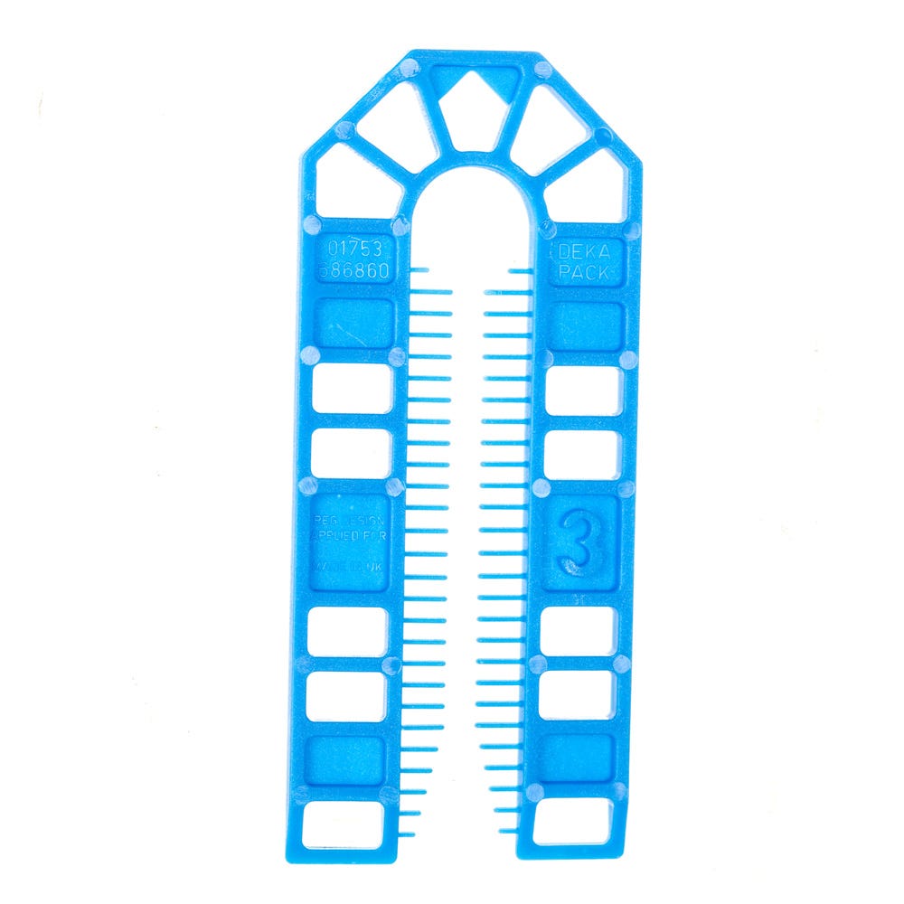 Speed Pro 3mm Blue Frame Packers Pack of 10