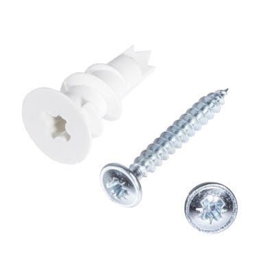 Speed Pro Nylon Plasterboard Fixings Pack of 25