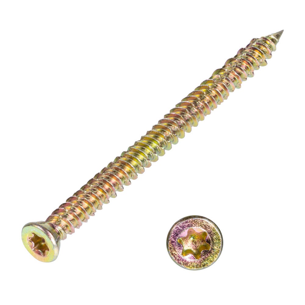 Speed Pro 122mm Masonry Frame Screws Pack of 25