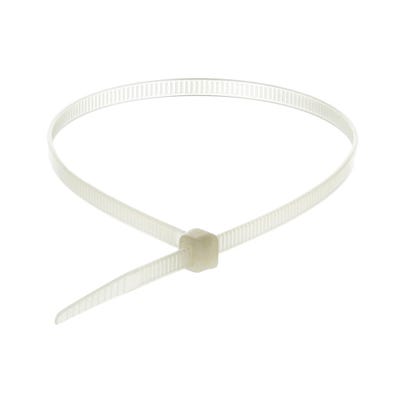 Cable Tie Natural 300mm x 4.5mm Pack of 100 QT300SP