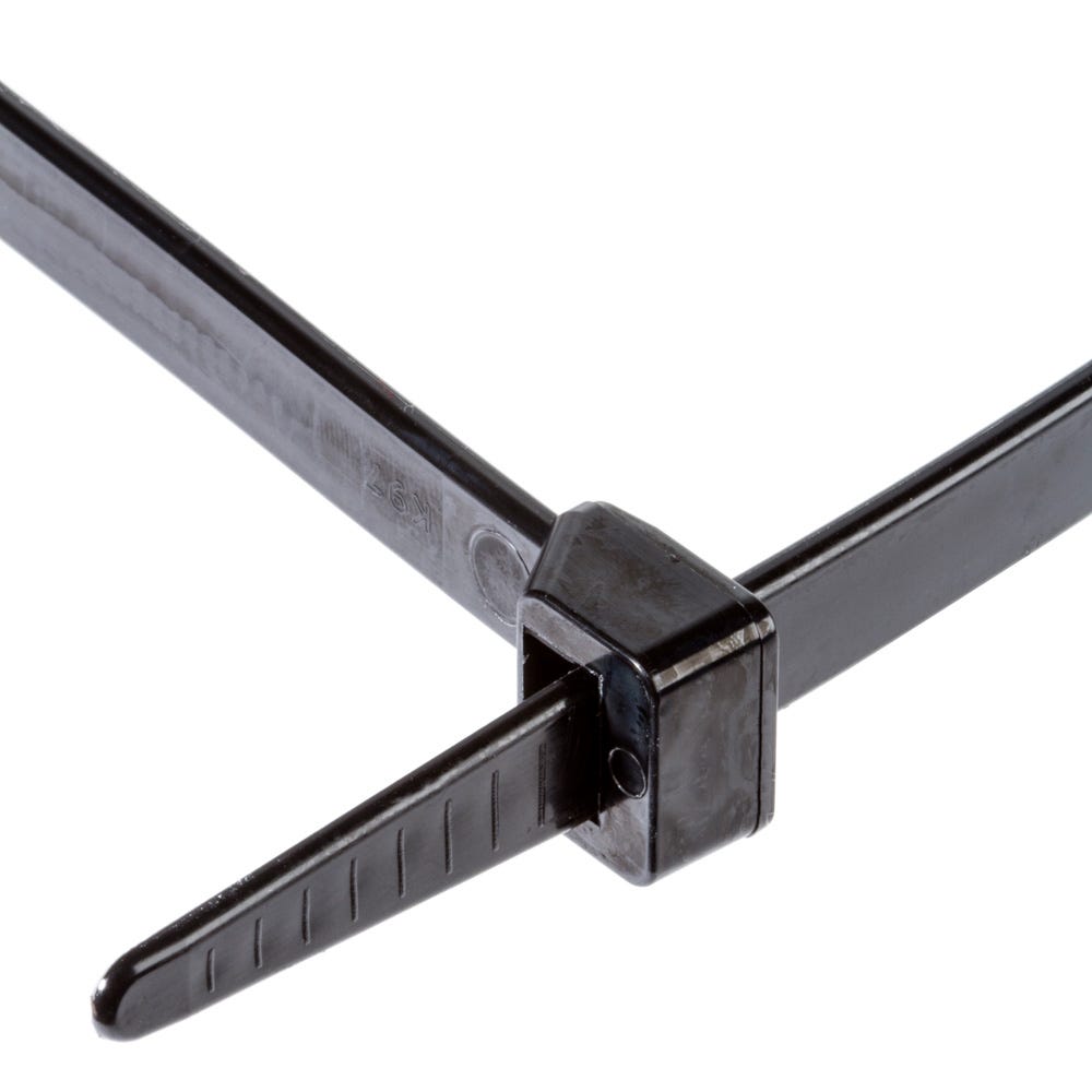 Cable Tie Black 760mm x 9.0mm Pack of 100 QTB760H
