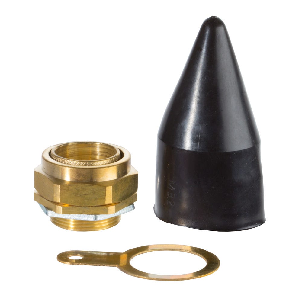 Armoured Cable Gland Indoor 32mm Pack of 2 QBW32