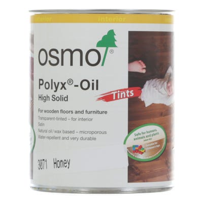 Osmo Polyx Hardwax Oil Tint Honey 750ml