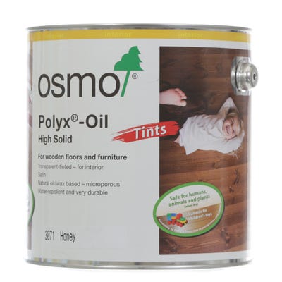 Osmo Polyx Hardwax Oil Tint Honey 2.5L