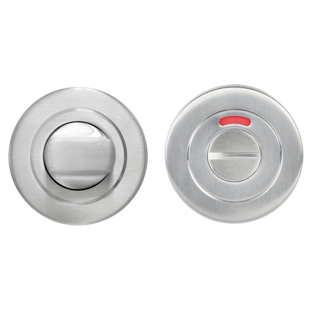 Bathroom Turn & Release on Round Rose Stainless Steel