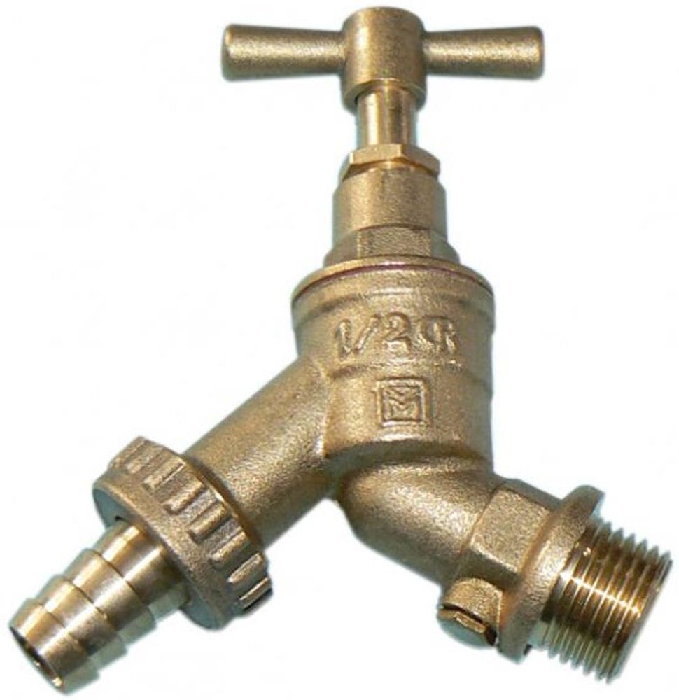 Hose Union Double Check Valve Bib Tap 13mm