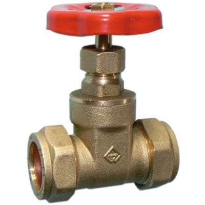 Brass Light Pattern Gate Valve 15mm