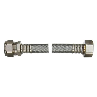 Flexible Tap Connector 22mm x ¾'' x 300mm