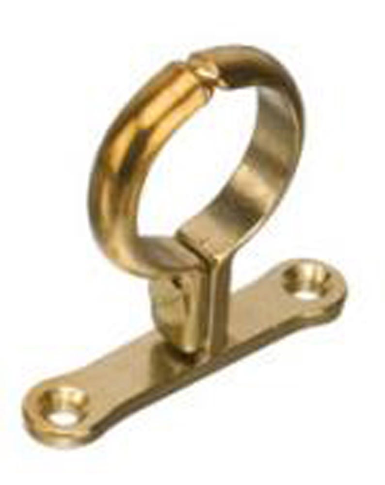 Brass Screw On Clip 15mm