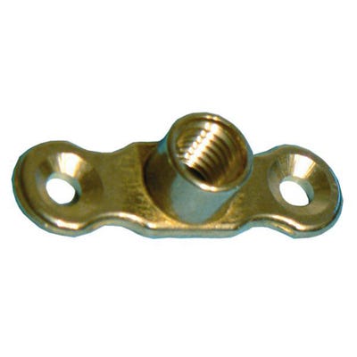 Female Brass Back Plate 10mm