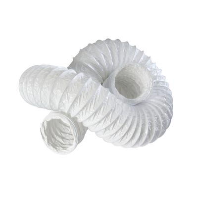 Manrose 100mm / 4'' x 3m PVC Flexible Round Hose