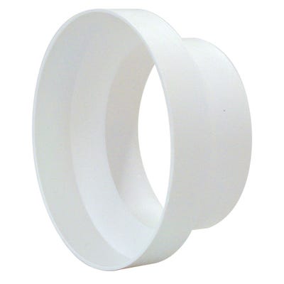 Manrose 125mm / 5'' To 100mm White Circular Reducer