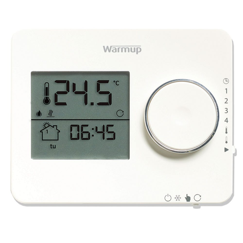 Programmable Thermostat Underfloor Heating Thermostat Builder Depot