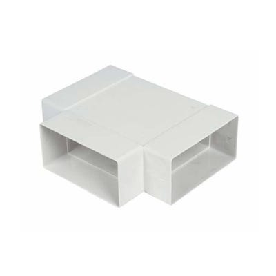 Manrose 110mmx54mm Flat Channel Duct Horizontal T-Piece