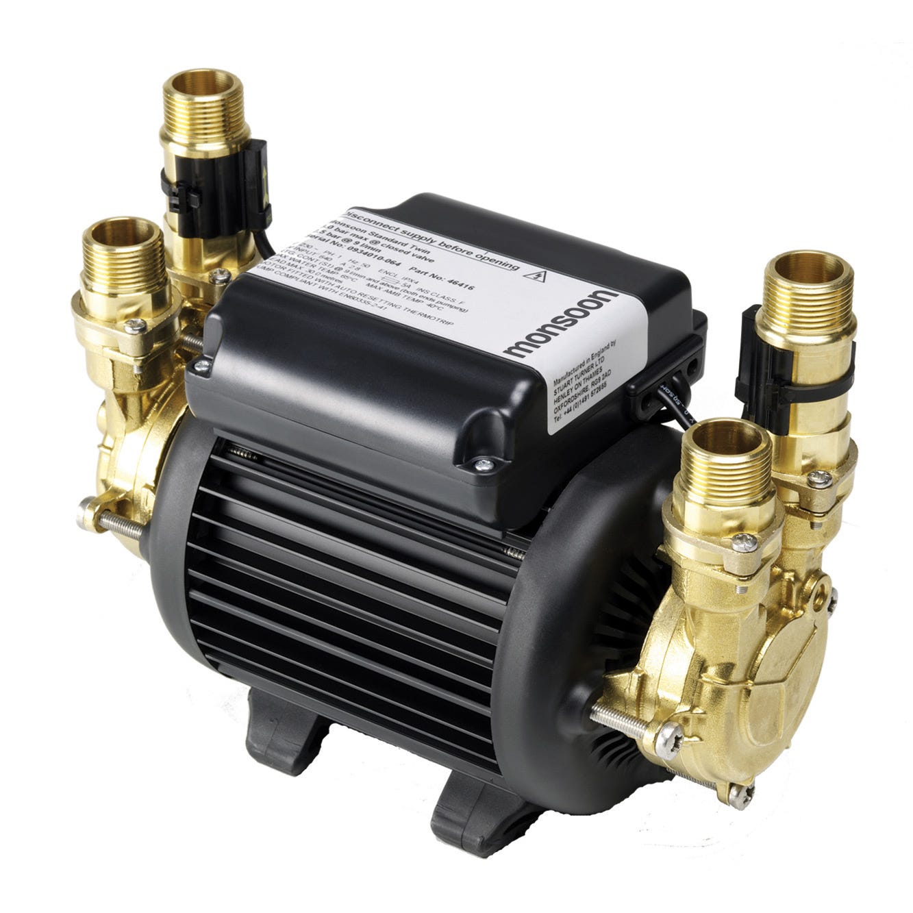 Stuart Turner Monsoon Positive Twin 4.5 Bar Pump - 46418