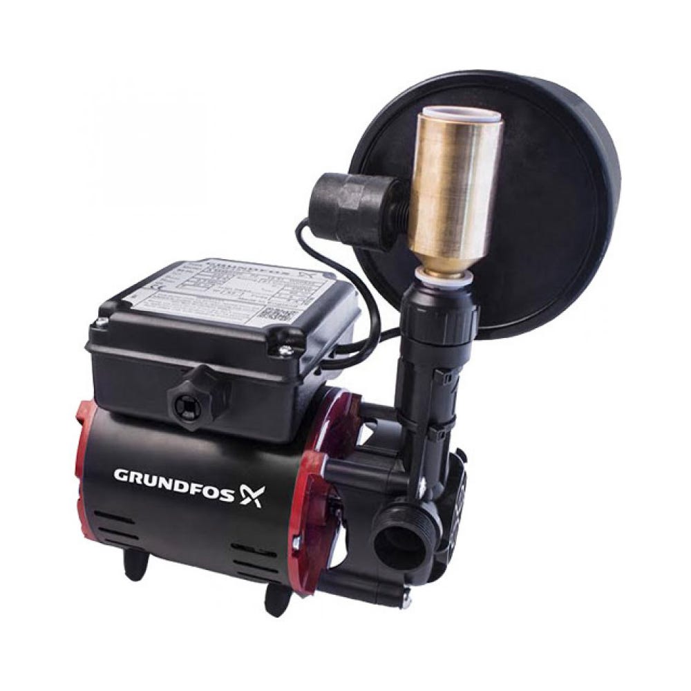 Grundfos 2.0 Bar Universal Single Impeller Regenerative Shower Pump