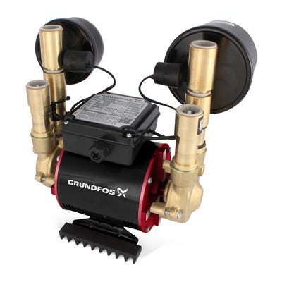 Grundfos Amazon 1.5 Bar Universal Twin Impeller Shower Pump 96787503