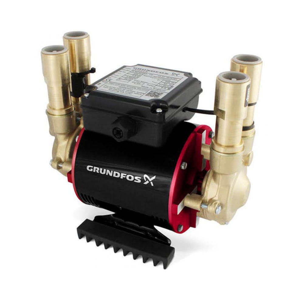 Grundfos Amazon 3.0 Bar Positive Twin Imepeller Shower Pump 96787466