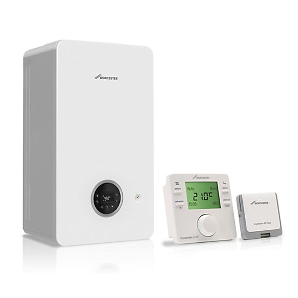 Worcester 2000 25kw Combi Boiler With Comfort Ll Control