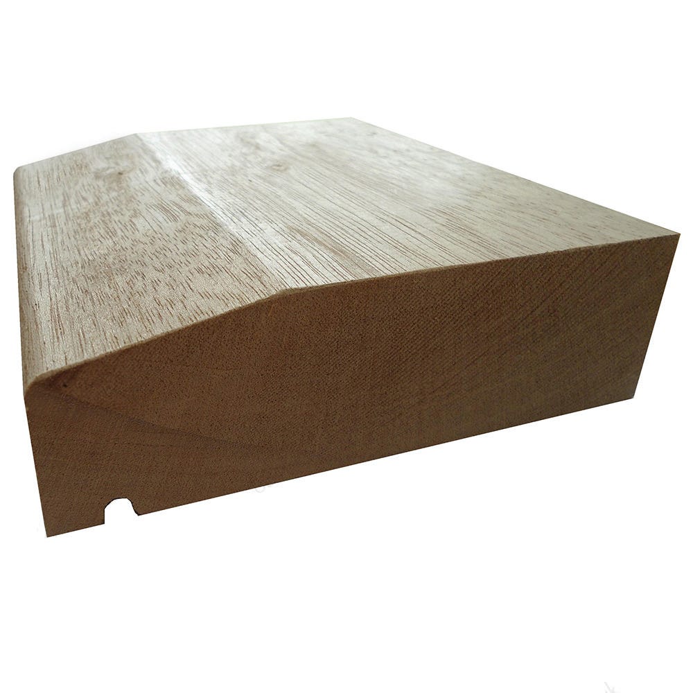 Weather Bar Door Threshold with Draught Excluder Rain Seal for Wood Timber.