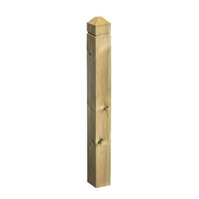 82mm Richard Burbidge Treated Patrice Newel Post 1195mm LD209