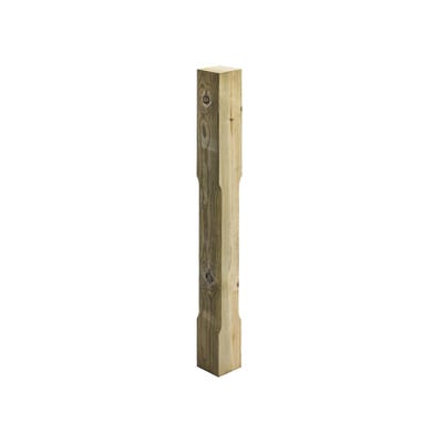 82mm Richard Burbidge Treated Stop Chamfered Newel Post 1195mm LD249