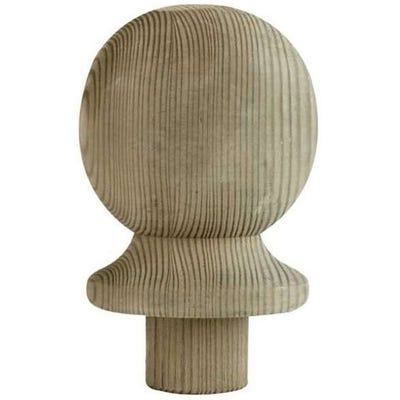95mm x 75mm Richard Burbidge Treated Ball Post Cap LD203