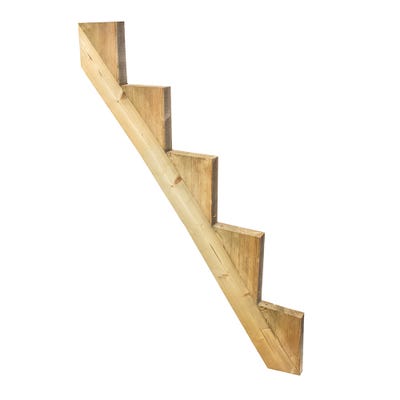 Richard Burbidge Treated 5 Step Stair String 35° LD403