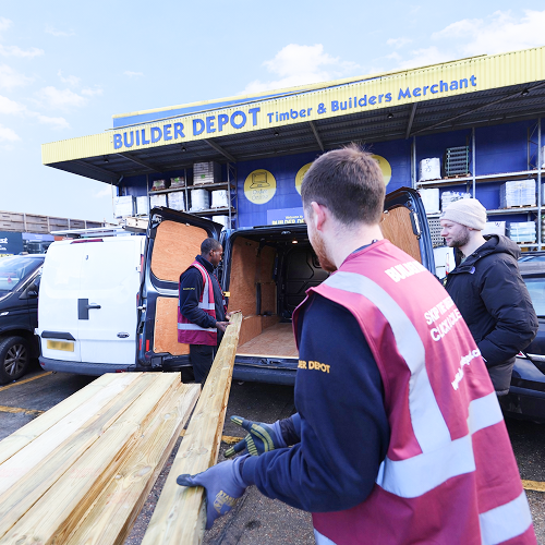 Builder Depot Click and Collect service allowing trade customers to order online and collect from branch