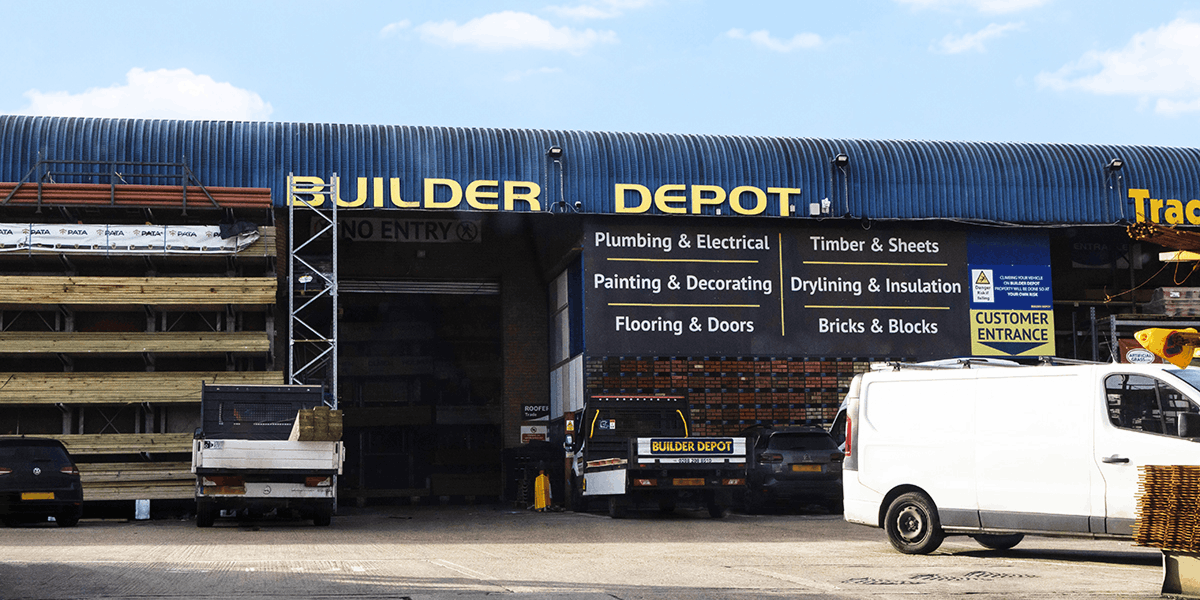 Builder Depot Staples Corner branch supplying trade building materials