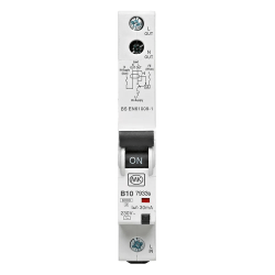 MK Sentry RCBO Single Pole 10A 30mA