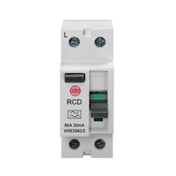 Wylex 80A RCD Double Pole Type A