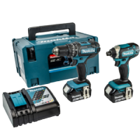 Makita DLX2131TJ 18V Cordless Combi Drill & Impact Driver