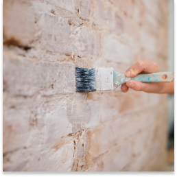 outoor masonry paint dulux white