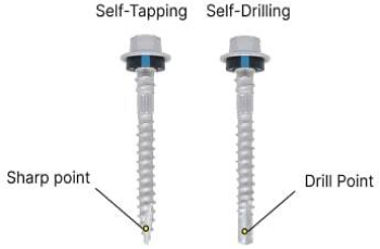 self drilling and tapping screw