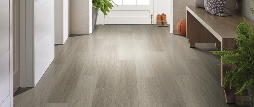 vinyl flooring lifestyle hallway