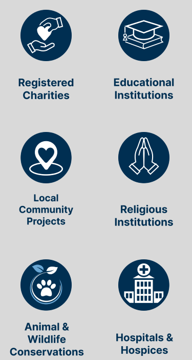 charity mobile icons