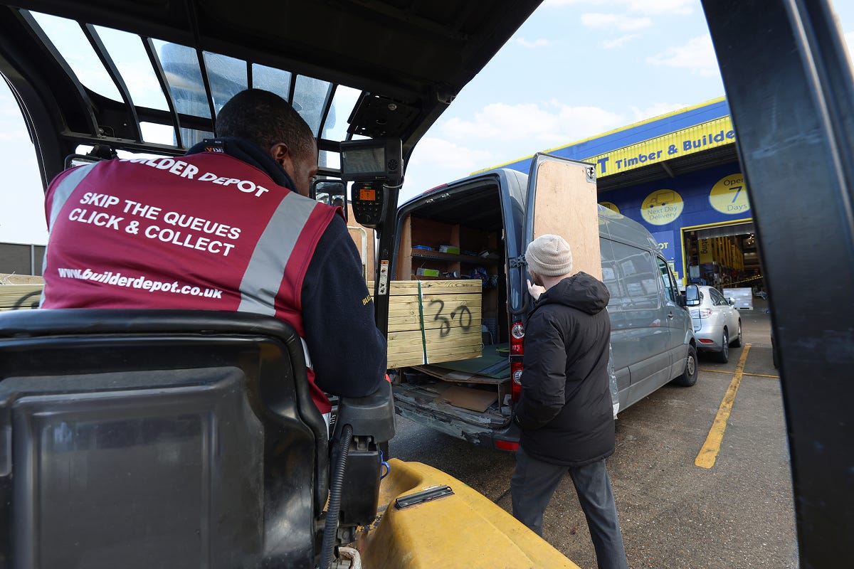 Click & Collect at Builder Depot New Southgate